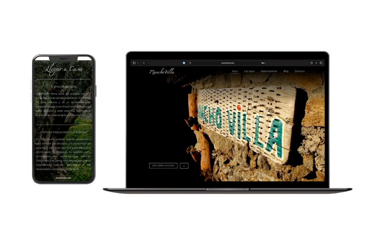 diseño web alojamiento rural